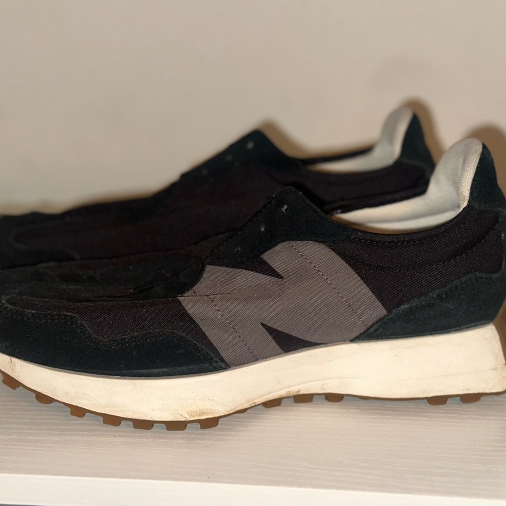 Men's Black and Gray Sneakers